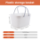 Plastic Hand Basket Bathroom Storage Baskets with Handle Household Too 9