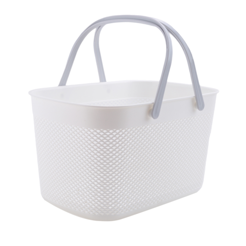 Plastic Hand Basket Bathroom Storage Baskets with Handle Household Too 1