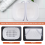 Plastic Hand Basket Bathroom Storage Baskets with Handle Household Too 6