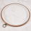 Conjunto de 3 peças de argolas de bordado de 10 polegadas e 26 cm, aros antiderrapantes, imitação de madeira 1