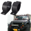 2X 3 Inch 76-81mm Bull Bar Roll Cage Mount Bracket Clamps LED Work Lig 11