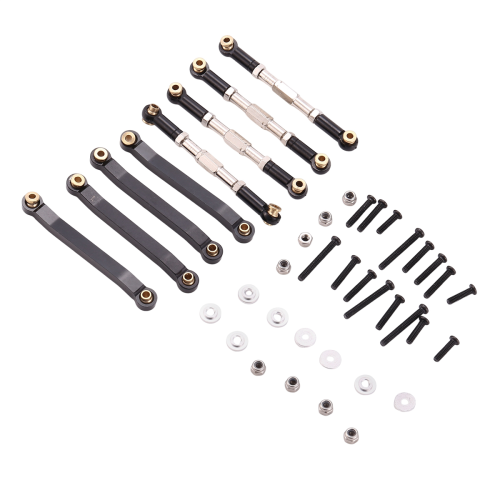 Metal Chassis Pull Rods Link Suspension Tie Rod for MN D90 D91 D96 D99 1