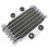 Motorcycle Engine Oil Cooler Cooling Radiator 85Ml Universal Silver Al 2