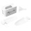 Portable Dipping Powder Recycling Tray Nail Tools Double-Layer Conveni 2