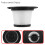 3 Pack Replacement HEPA Filter Compatible for MOOSOO K17 Cordless Vacu 8