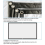 Portable Projector Screen for Home Theater Outdoor HD White Foldable A 1