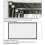 Portable Projector Screen for Home Theater Outdoor HD White Foldable A 2