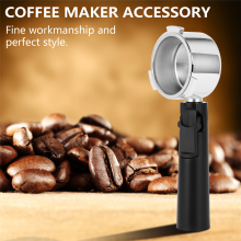 51mm Stainless Steel Bottomless Coffee Portafilter for Professional Ma