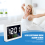 Color Large Screen LCD Electronic Desk Alarm Clock with Temperature Da 7