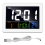 Color Large Screen LCD Electronic Desk Alarm Clock with Temperature Da 2