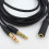 Høretelefonkabel Hovedtelefonadapter Splitter Headsetmikrofon til Razer 7
