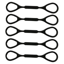 5Pcs Musical Instruments Trumpet Slide Stopper Silicone Ring Accessory