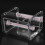 4 Pack Transparent Visible Desktop Multi Washi Masking Tape Dispenser, 10