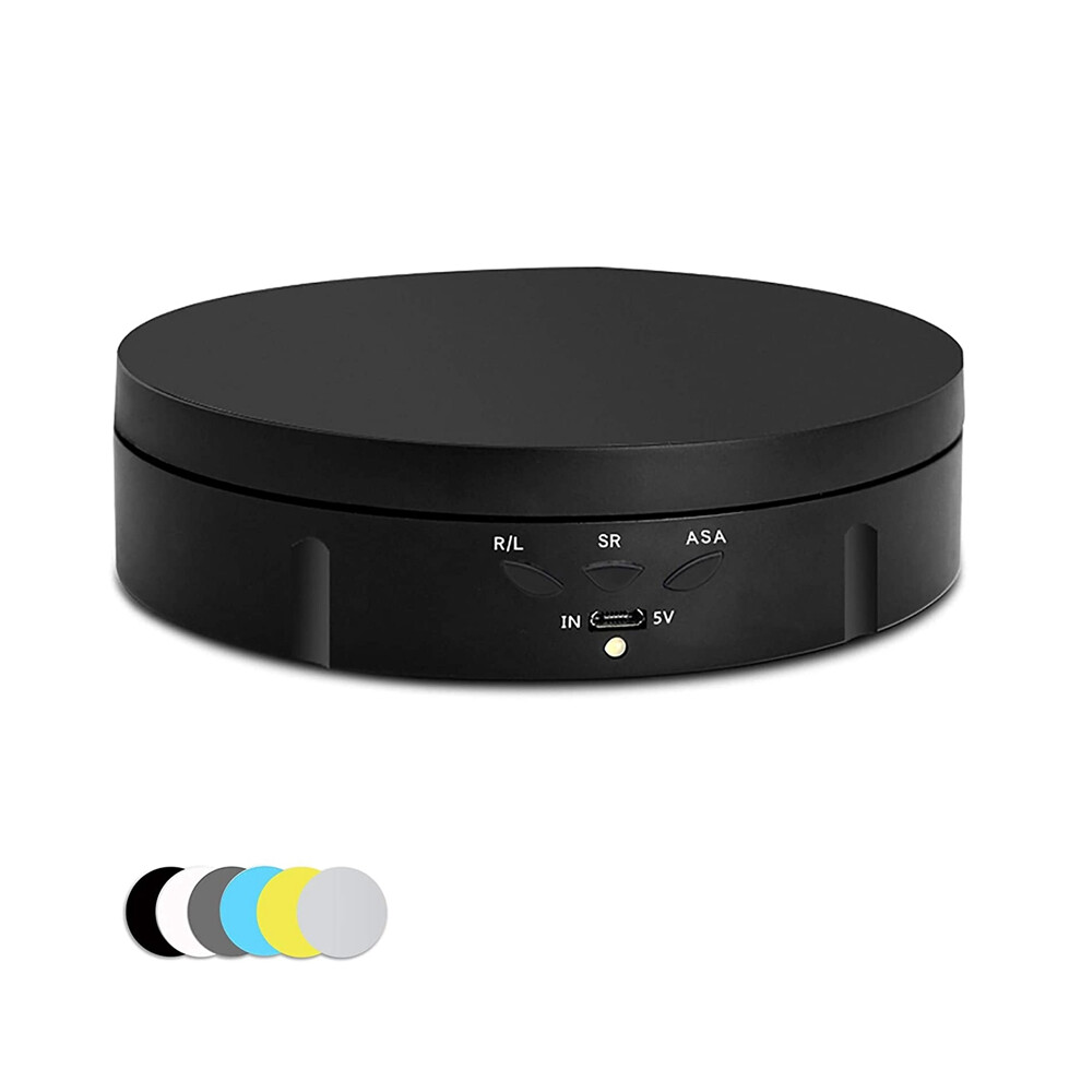 Motorized Rotating Display Stand, 360 Degree Photography Turntable Wit 4853103911768
