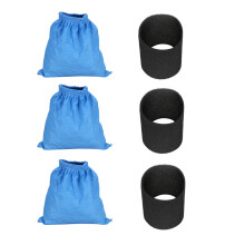 Υφασμάτινες σακούλες φίλτρου, φίλτρο αφρού υγρού και ξηρού για Karcher MV1 WD1 WD2 WD