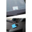 Multifunctional Card Ticket Holder Auto Car ID IC Clip Black Dashboard 6
