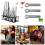 Cocktail Shaker Set, Boston Stainless Steel Bartender Kit with Acrylic 6