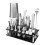 Cocktail Shaker Set, Boston Stainless Steel Bartender Kit with Acrylic 4