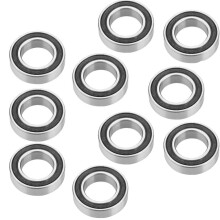 10 stk. 15267 - Gummitætnede sporkuglelejer 15x26x7mm radial R