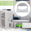 Portable Air Conditioner Exhaust Hose Coupler Window Adapter A/C Unit 7