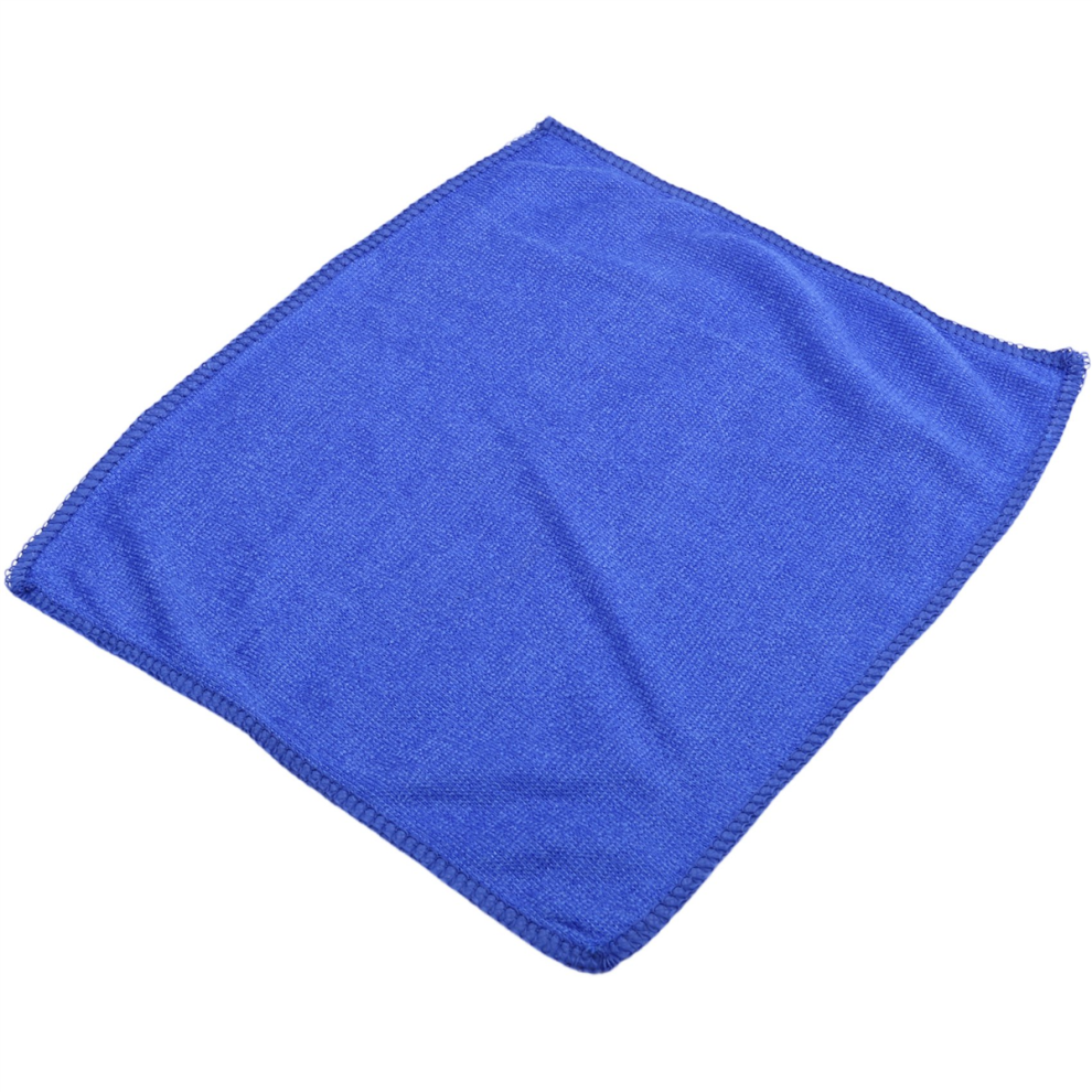 100Pcs Absorbent Microfiber Towel Car Care Home Kitchen Washing Clean Coral 4853103919153
