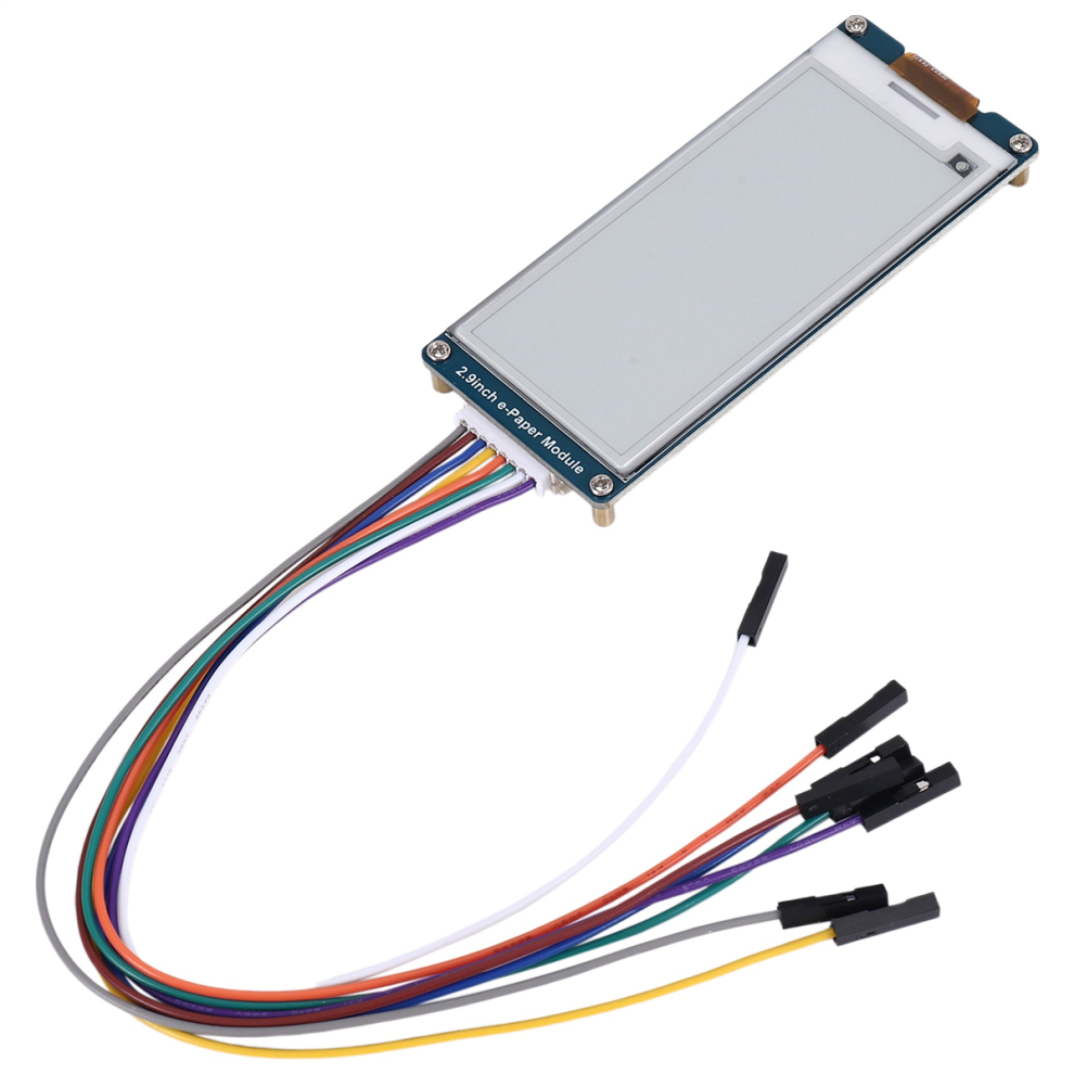 Waveshare 2.9 Inch E-Ink Display Local Refresh 296X128 Resolution Spi 4853103915803