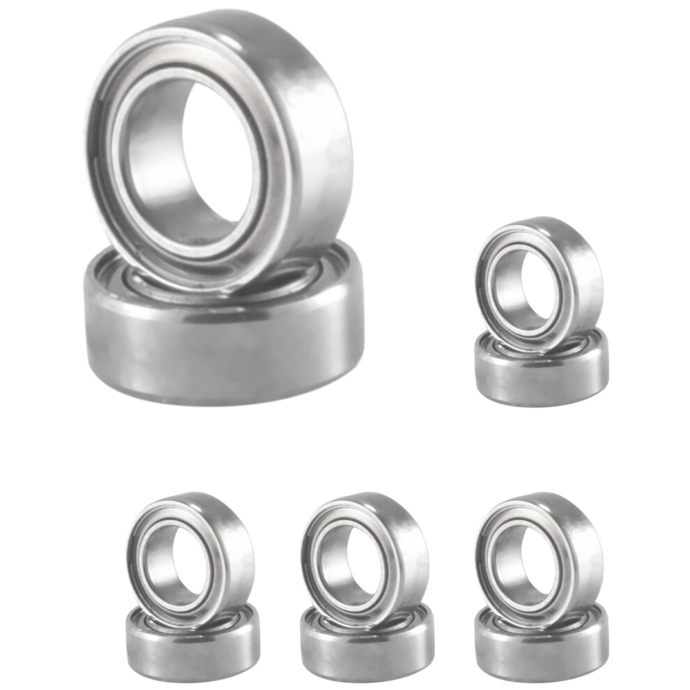 Pack Of 10 Smr74zz Abec-9 Stainless Steel Ball Bearings 4X7x2.5mm High 4853103916534