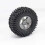 Pneus de roda de borracha 4 peças 125 mm 2,2 polegadas para carro de esteira RC 1/10 Axi 3