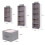 Wardrobe Hanging Storage Bag Interlayer Drawer Type Clothes Hangers Ho 7