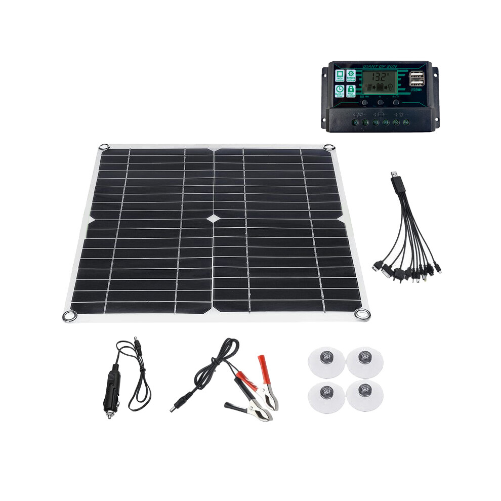 200W Solar Panel Kit Solar Panel High Efficience Travel & Phone Boat P 4853103920326