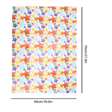Rainbow Birthday Wrapping Paper,Kids Gift Recyclable Birthday Women Gi