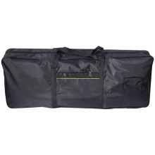 Bolsa de transporte para teclado de piano eletrônico portátil de 61 teclas com suporte para armazenamento