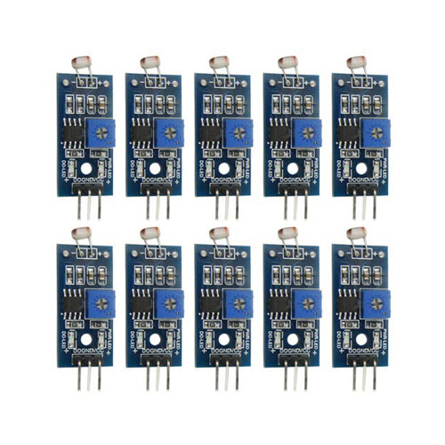 10Pcs Photosensitive Sensor Module Digital Light Intensity Detection P 1