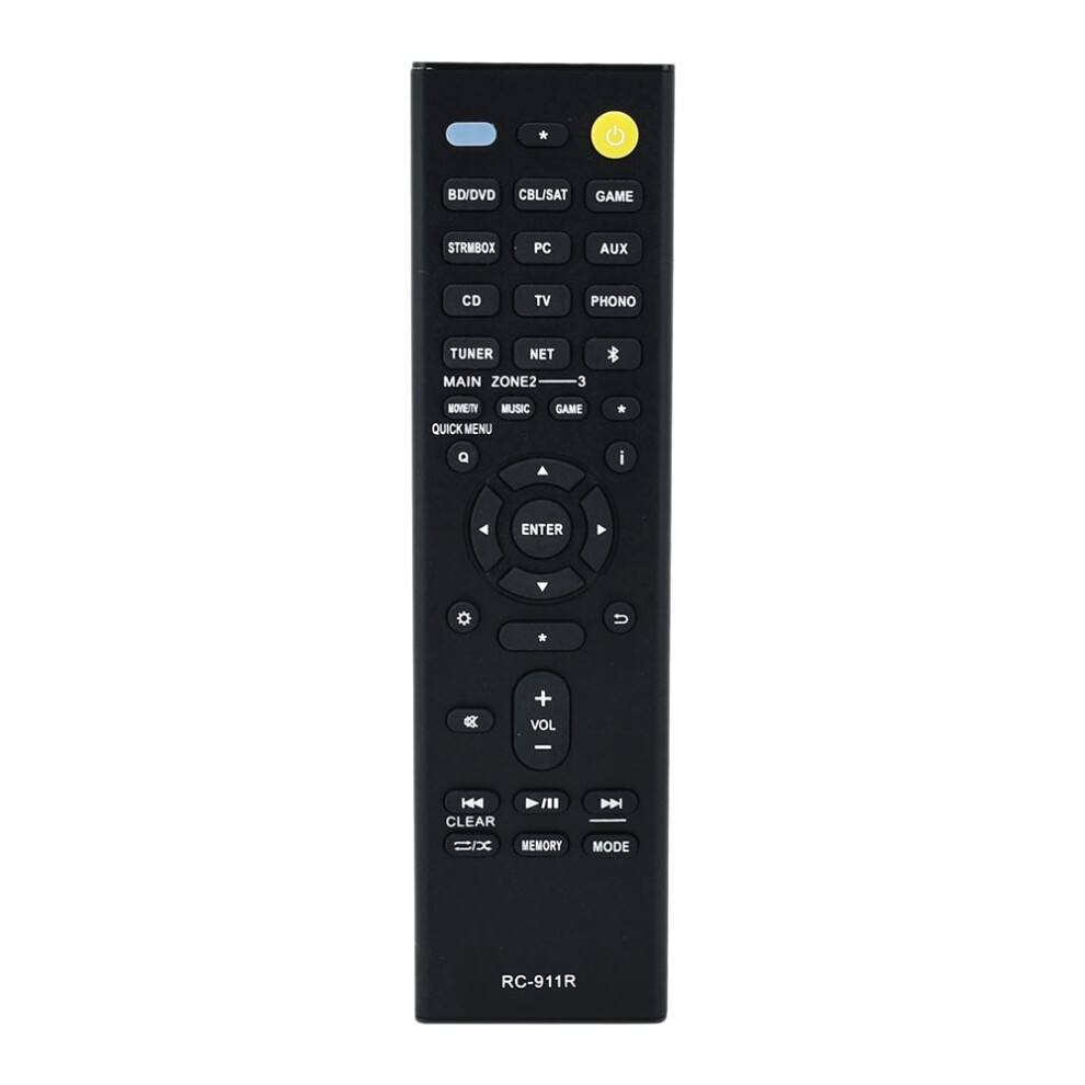 Rc-911R For Onkyo Av Power Amplifier Remote Control Tx-Rz810 Tx-Nr575e Black 4853103924768
