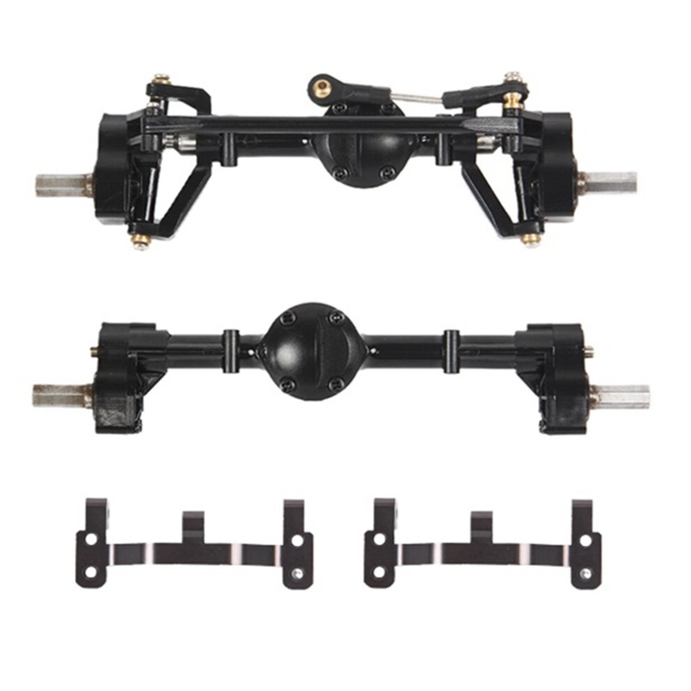 Front and Rear Portal Axle with Metal Link Rod Mount Base for MN D90 M-image-OPC-PJQ658Q-NEW