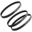 3Pcs 3M-390-12 Drive Belt Durable Thickened Rubber Drive Belt Accessor 3
