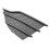 For Ford Escape 2013-2016 Front Lower Bumper Grill Cover Grille Insert 8
