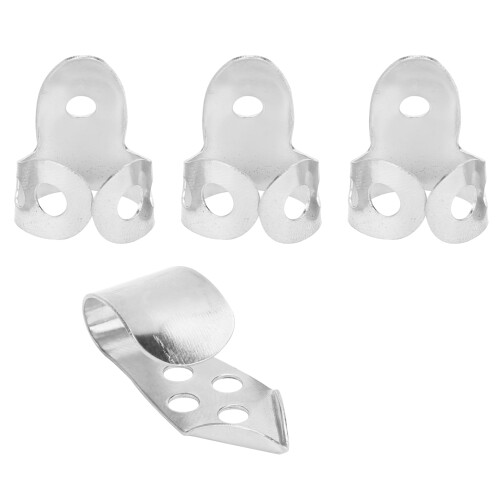 Finger Picks Metal 3Pcs Index Finger 1Pc Thumb 1