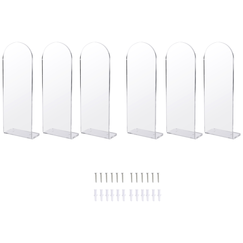 Floating Shoe Display Stand - 6 Shelf for Wall Sneaker Levitation 1