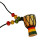 τεμάχια κολιέ οργάνων Djembe Drum Mini Pendant Αφρικανικό ξύλινο κολιέ 10
