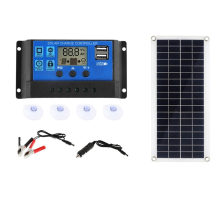 15W Solar Panel 12-18V Cell for Phone RV Car MP3 PAD Charger Outdoor B