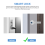 Smart Door Lock Keyless Entry Door Lock Keypad Door Lock with Handle, 5