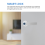 Smart Door Lock Keyless Entry Door Lock Keypad Door Lock with Handle, 8