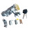 Ignition Lock Core Switch Steering Barrel + Door with 2 Keys Set for 1 7