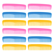 12 Pieces Colorful Hair Combs Set for Kids Women Men Colorful Plastic