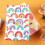 12 Sheets Gift Wrapping Paper Set, Rainbow Birthday Wrapping Paper Gif 5