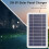 5V High Power USB Solar Panel Outdoor Waterproof Hike Camping Portable 6