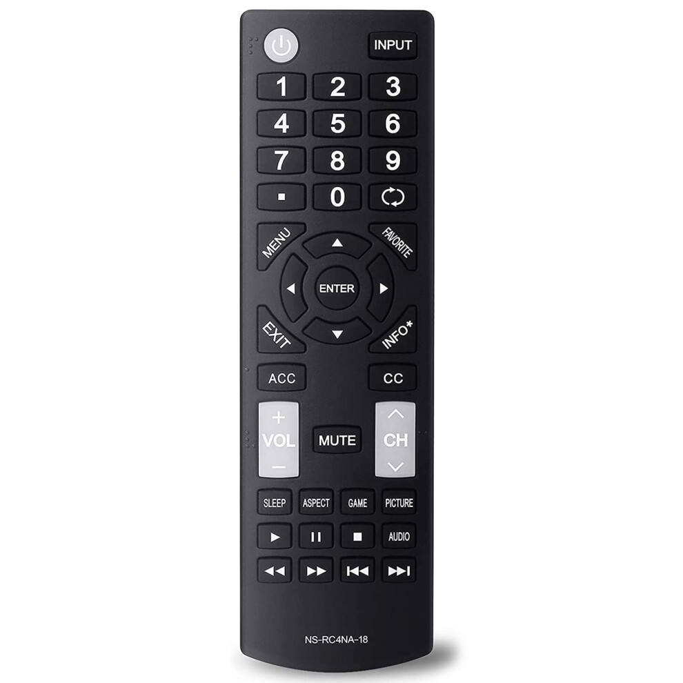 Photos - Remote control Universal  Replacement Fit for All LED-LCD HDTV NS-RC4NA