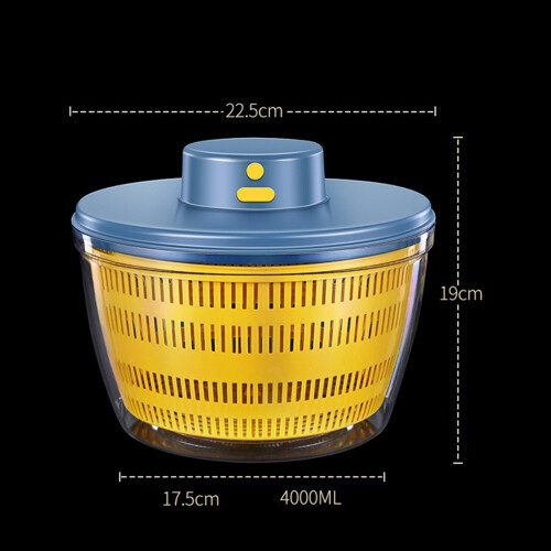 Electric Dryer Salad Spinner Dehydrator Multifunction Fruits Draining 2