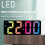 Digital Alarm Clock Colorful LED Screen Display Modern Desktop Clocks 5